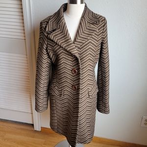 Frenchi Wool Blend Pea Coat